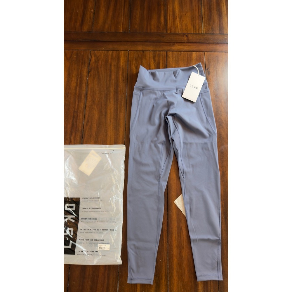LSKD Fusion Ultra High Rise Full Length Legging Night‎ Shadow, Large, NWT, NEW